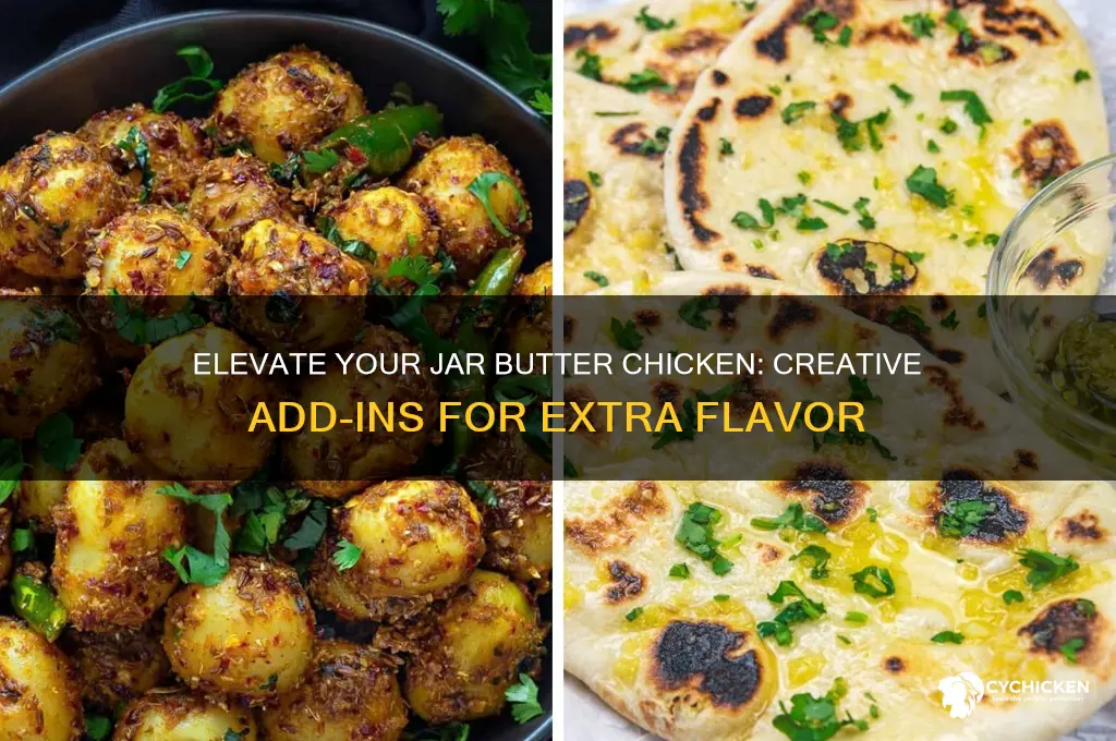 what to add to jar butter chicken