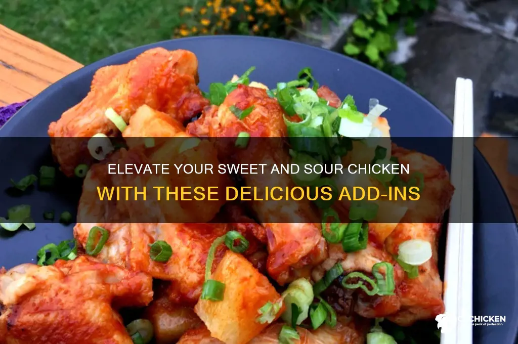 what to add to sweet and sour chicken