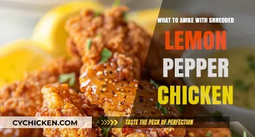 Delicious Shredded Lemon Pepper Chicken Recipes to Try Tonight