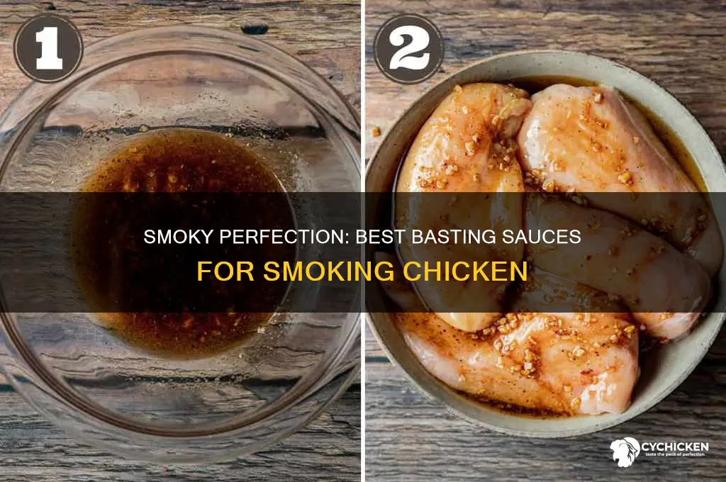 what to baste chicken with while smoking