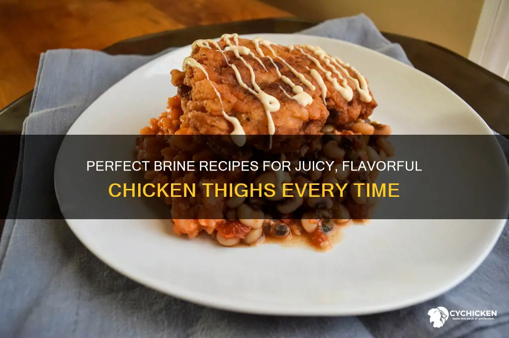 what to brine chicken thighs in