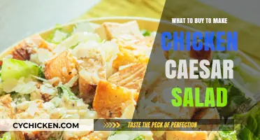 Essential Ingredients to Buy for a Perfect Chicken Caesar Salad