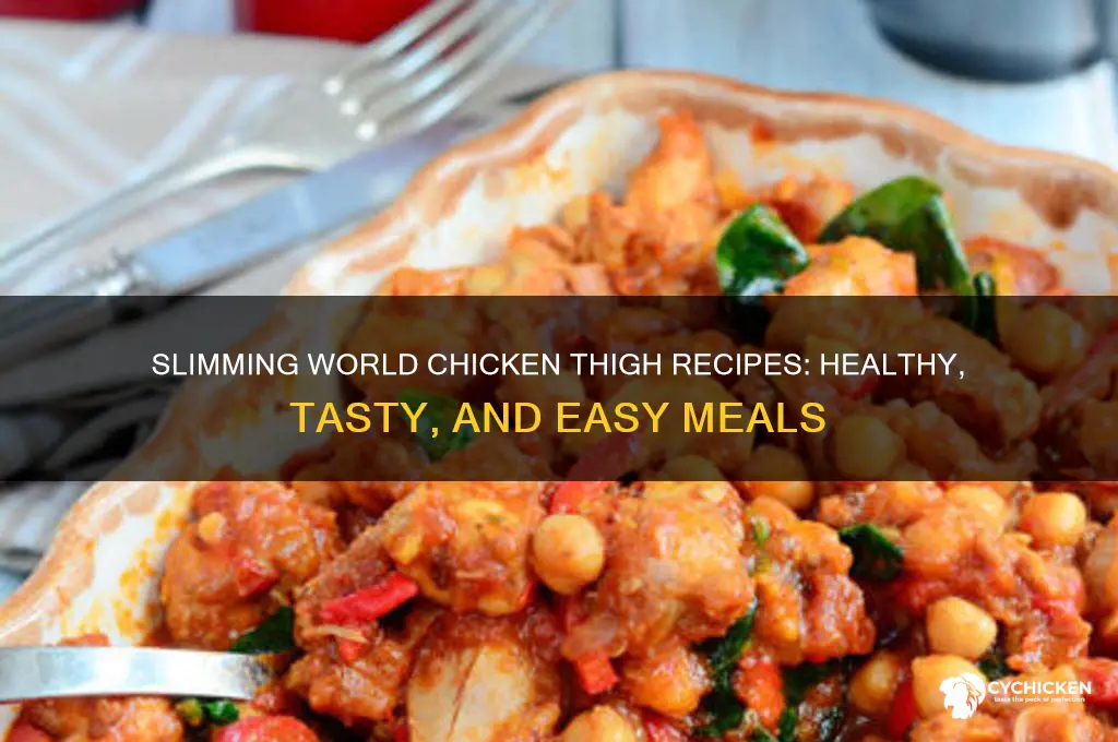 what to cook with chicken thighs slimming world