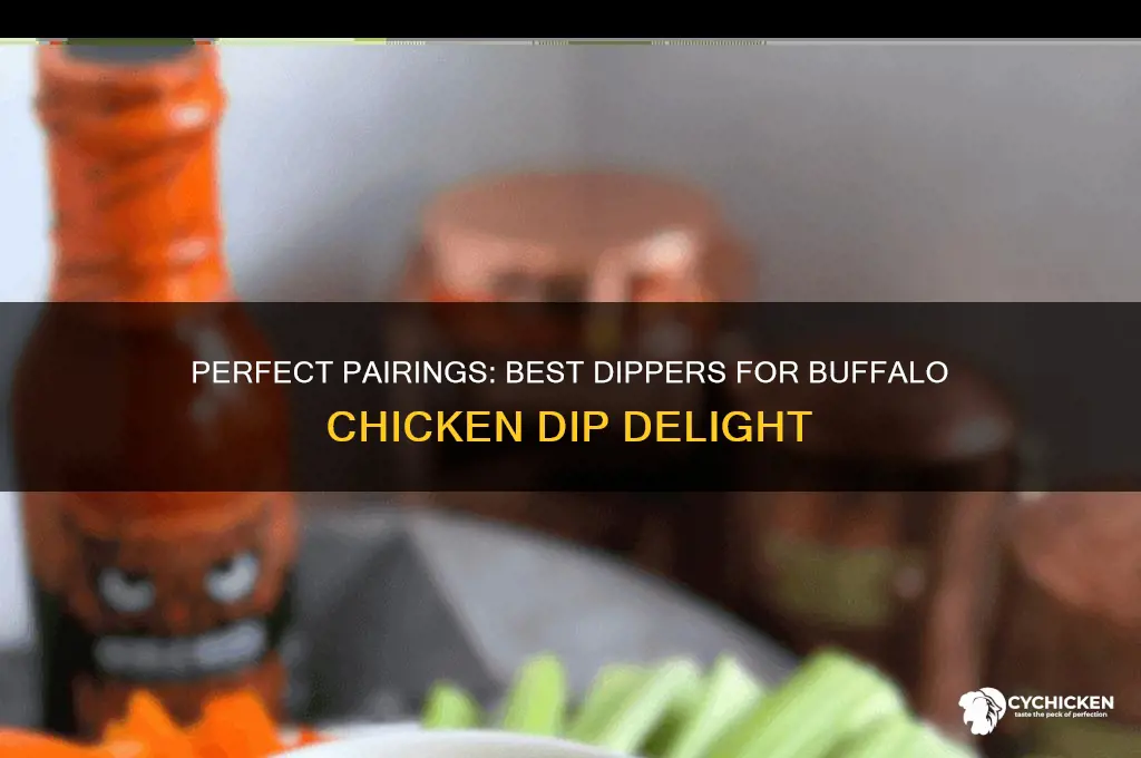 what to dip buffalo chicken dip with
