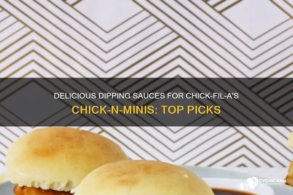 what to dip chick-n-minis in