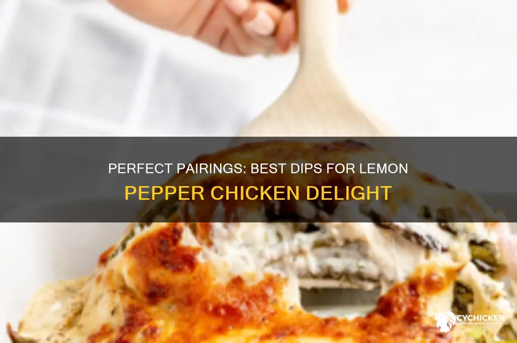 what to dip lemon pepper chicken in