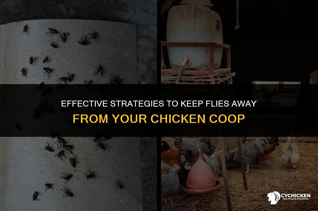 what to do about flies in chicken coop