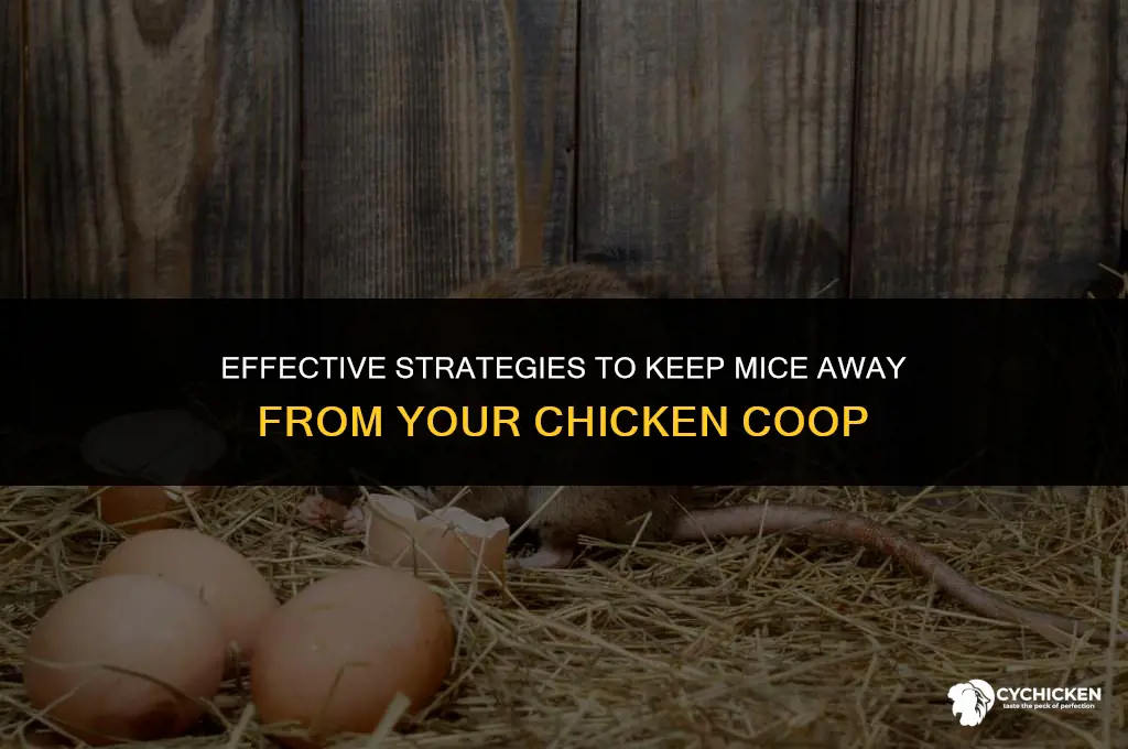 what to do about mice in chicken coop