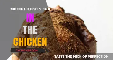 How to Prepare Beer for Chicken Marinade