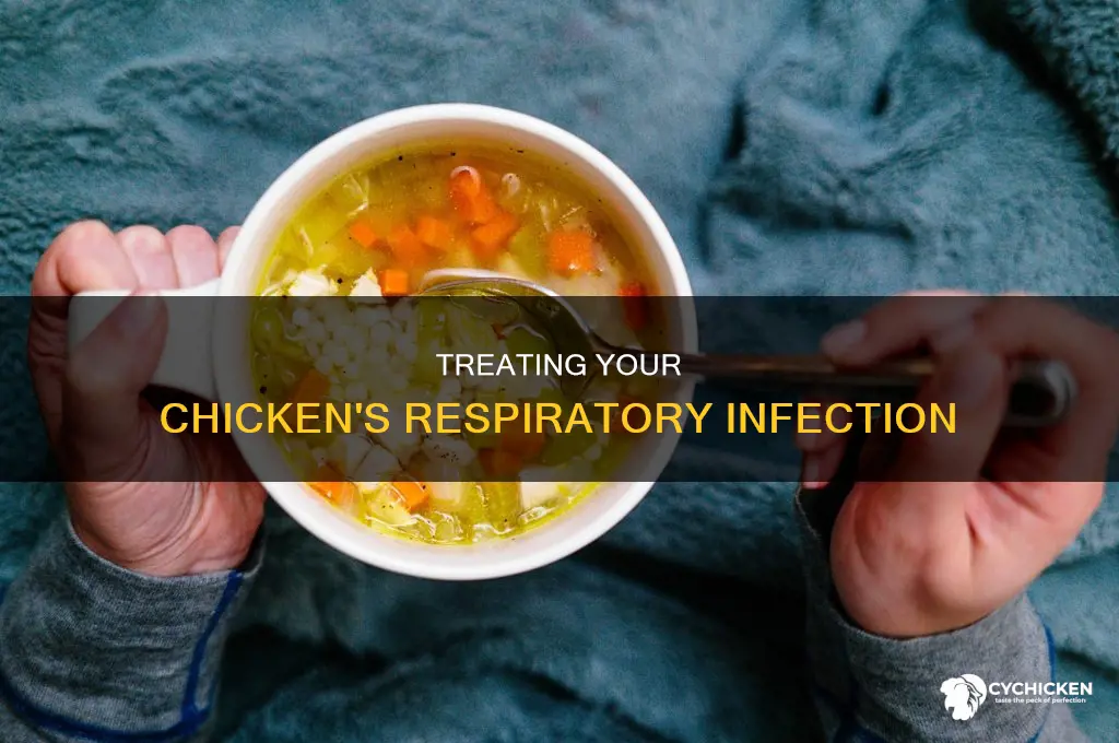 what to do for a chicken with respiratory infection