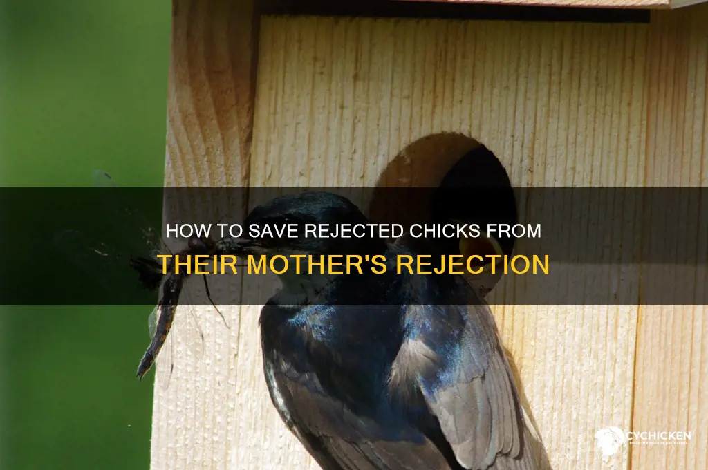 what to do if a hen rejects a chick