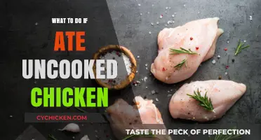 Ate Raw Chicken? Immediate Steps to Prevent Food Poisoning