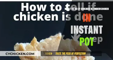 Instant Pot Chicken SOS: Quick Fixes for Undercooked Poultry