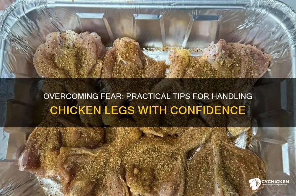 what to do if chicken legs are scary