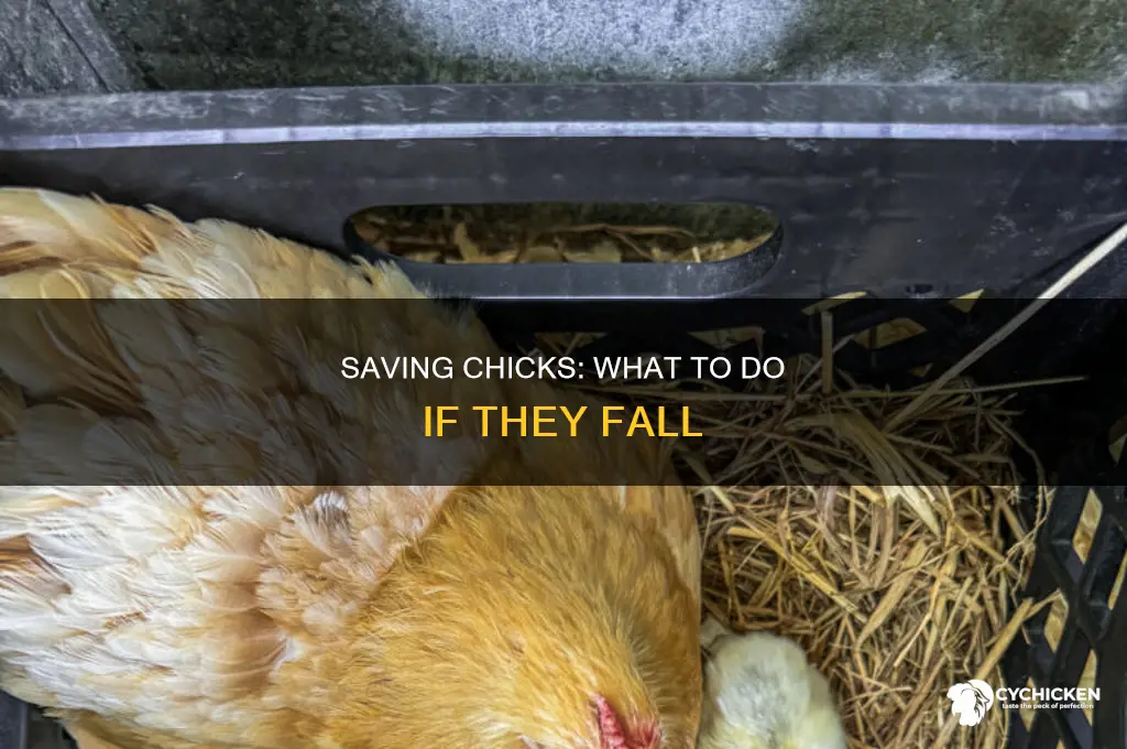 what to do if chicks fall out of nest