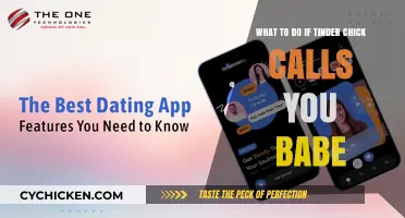 How to React When a Tinder Chick Calls You 'Babe