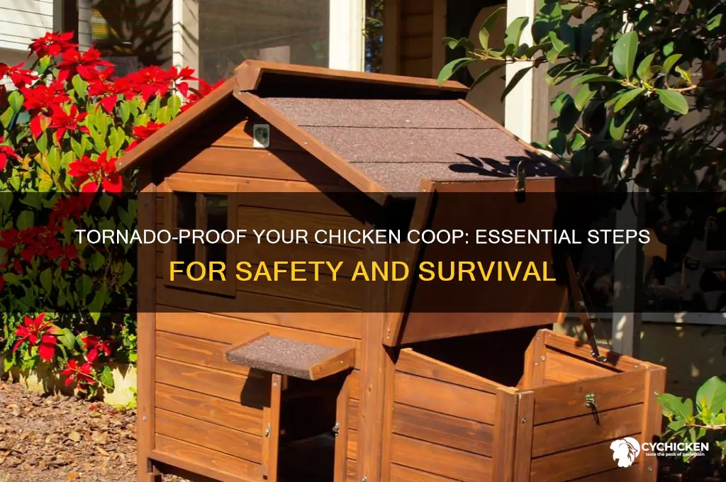 what to do if tornado chicken house