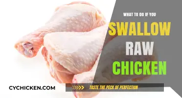 Swallowed Raw Chicken? Immediate Steps to Ensure Your Safety