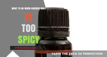Fixing Fiery Chicken Chili: Calming the Heat