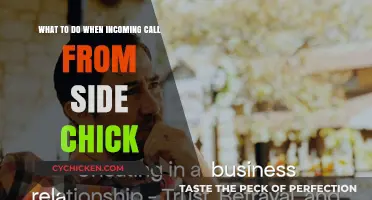 How to Handle a Side Chick's Call