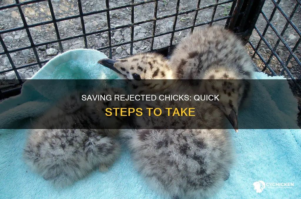 what to do when newborn chicks are rejected by mother