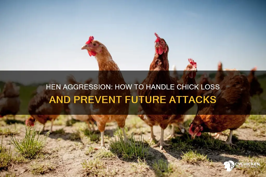 what to do when your hen kills chicks