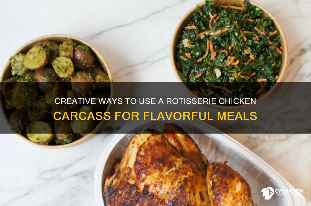 what to do with a rotissere chicken carcass
