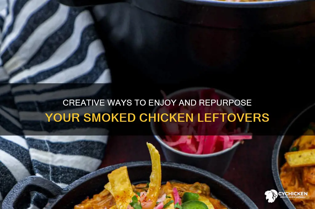 what to do with a smoked chicken