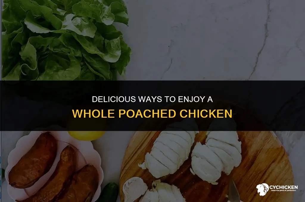what to do with a whole poached chicken