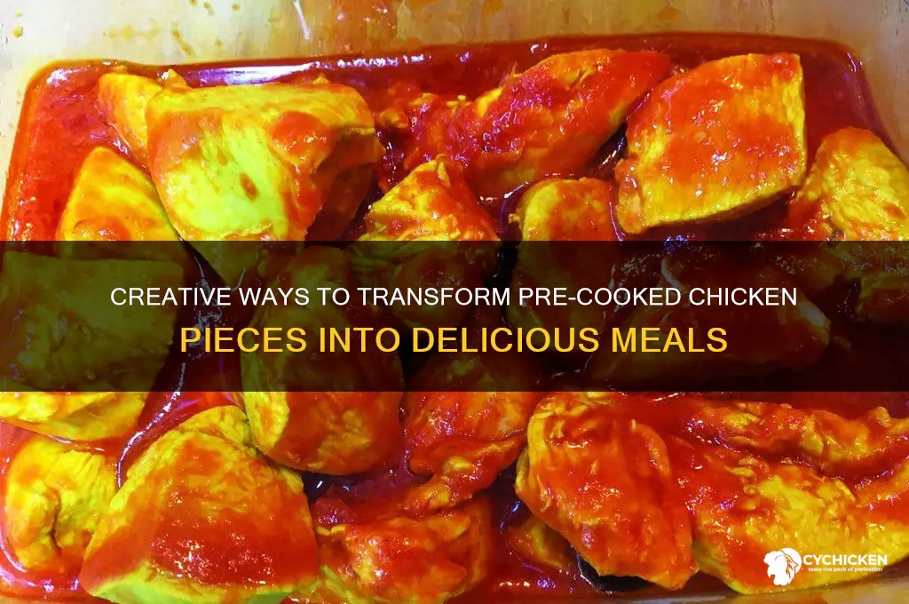 what to do with already made chicken pieces
