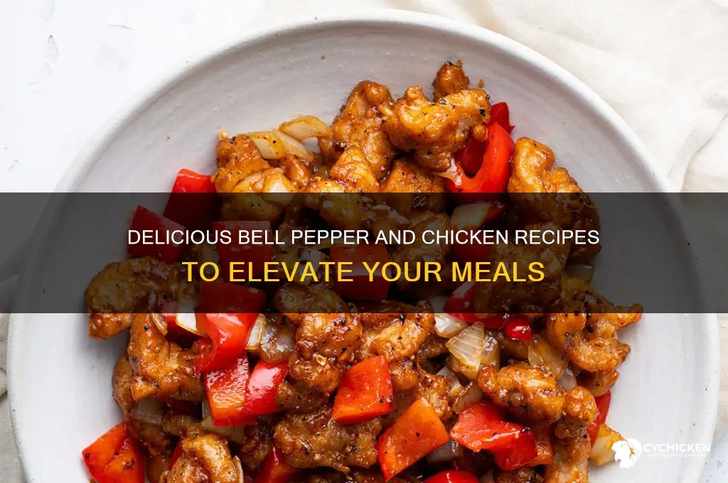 what to do with bell peppers and chicken