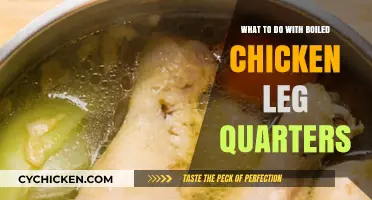 Delicious Ways to Transform Boiled Chicken Leg Quarters into Meals
