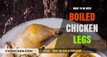 Delicious Ways to Transform Boiled Chicken Legs into Exciting Meals