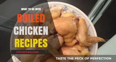 Creative Ways to Transform Boiled Chicken into Delicious Meals