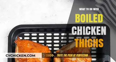 Delicious Ways to Transform Boiled Chicken Thighs into Exciting Meals