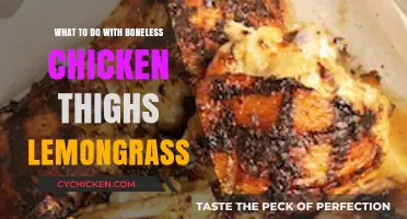 Flavorful Lemongrass Chicken Thighs: Easy Recipes for Boneless Thighs