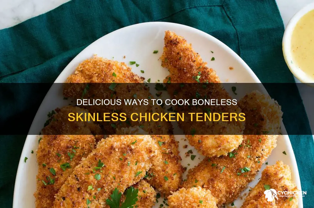 what to do with boneless skinless chicken tenders