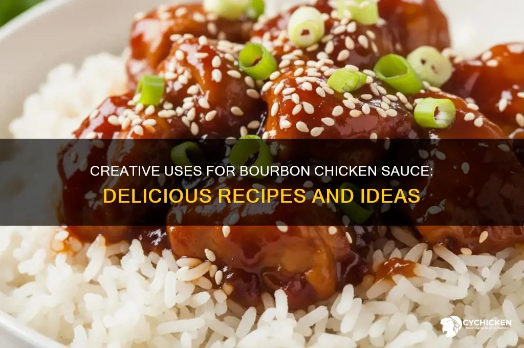 what to do with bourbon chicken sauce
