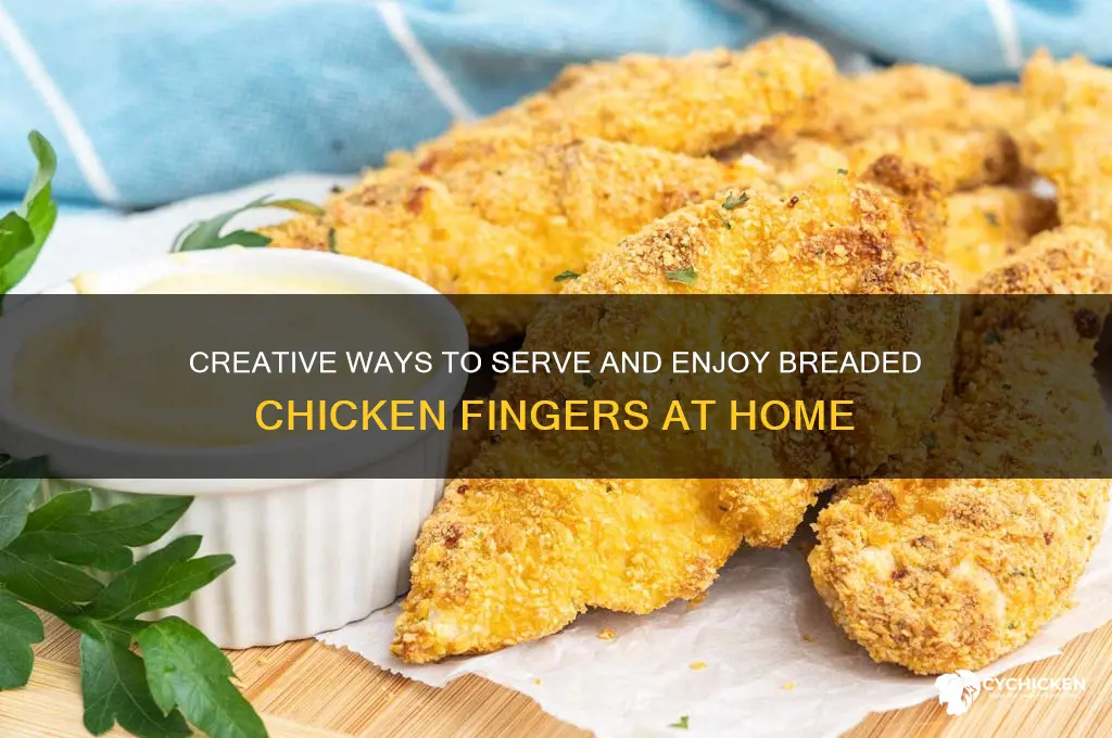 what to do with breaded chicken fingers