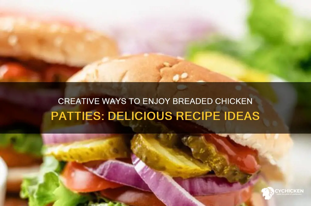 what to do with breaded chicken patties