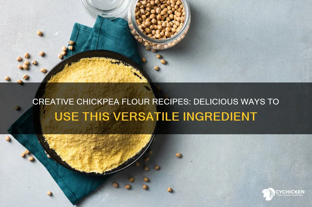 what to do with chick pea flour