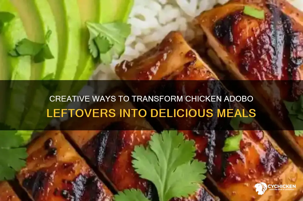 what to do with chicken adobo leftover