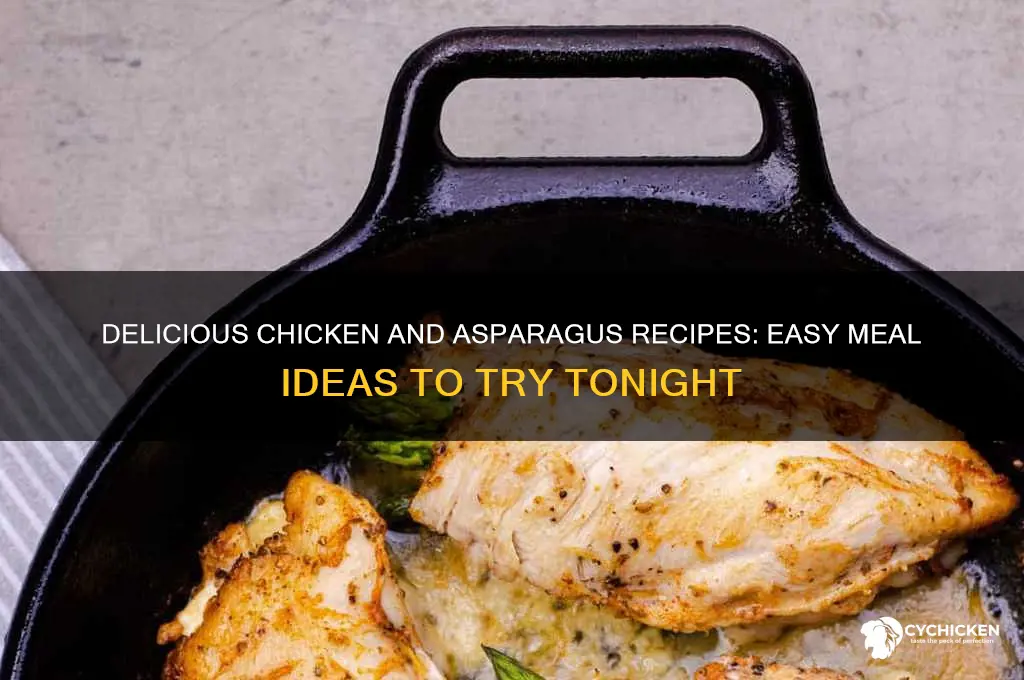 what to do with chicken and asparagus