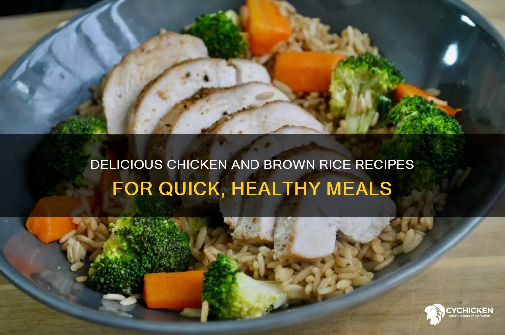 what to do with chicken and brown rice