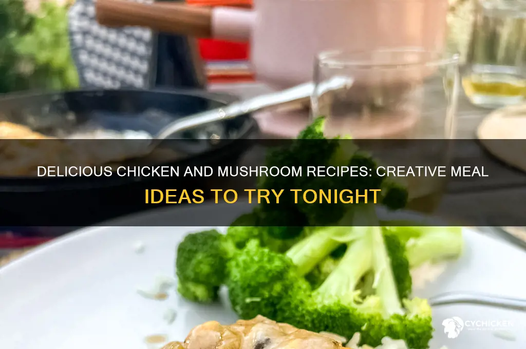 what to do with chicken and mushrooms
