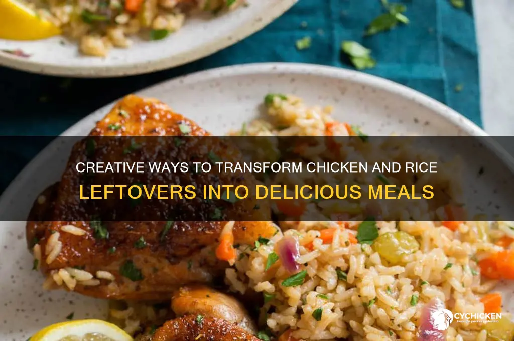 what to do with chicken and rice leftovers