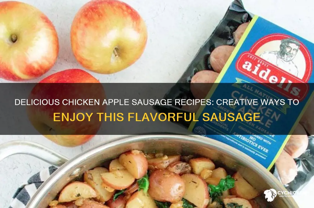 what to do with chicken apple sausage
