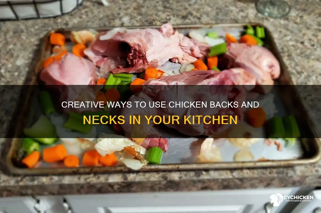 what to do with chicken backs and necks