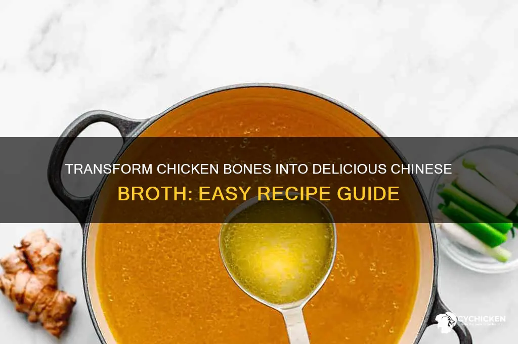 what to do with chicken bones chinese recipe