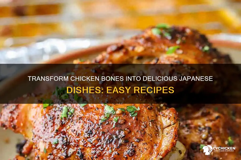 what to do with chicken bones japanese recipe